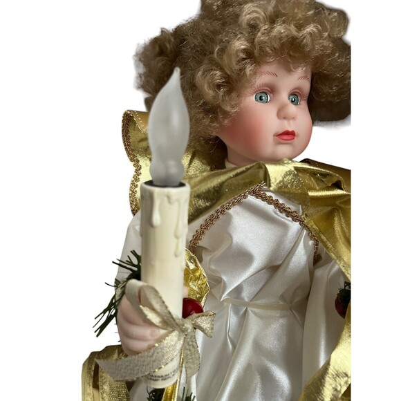 Vintage Rare Woolworth Animated Illuminated 24" Angel Motionette in Original Box - Picture 4 of 12